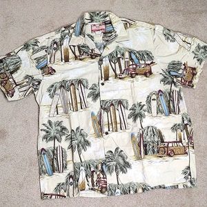RJC beach shirt:  Surfboards and Woodys